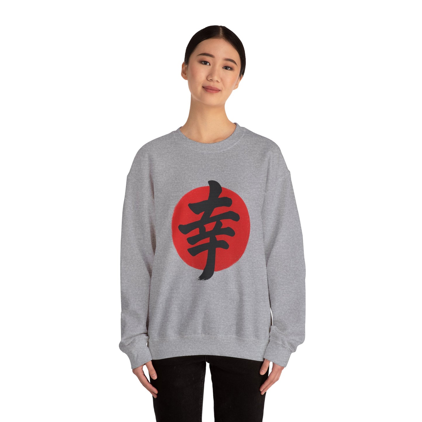 Symbolic Blossom Crewneck Sweatshirt