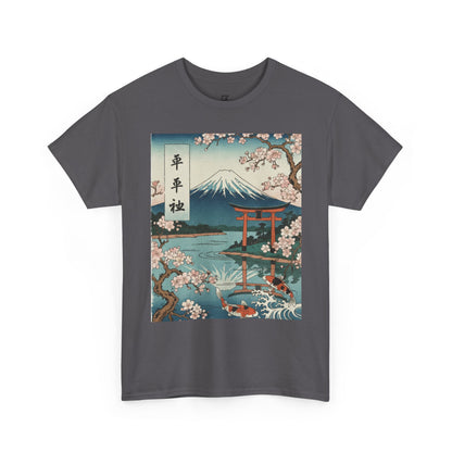 Japanese Sakura Mount Fuji T-Shirt