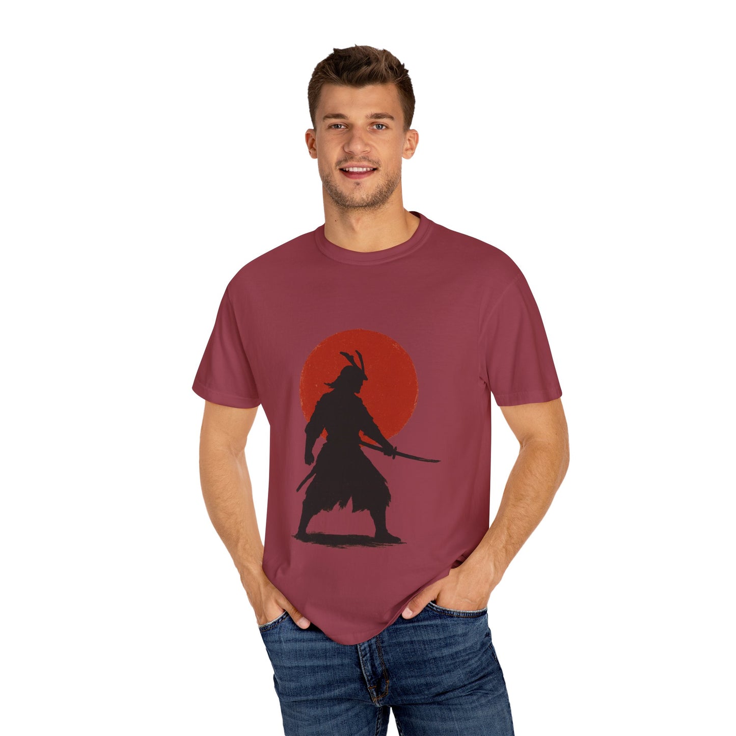 Samurai Silhouette Unisex T-Shirt