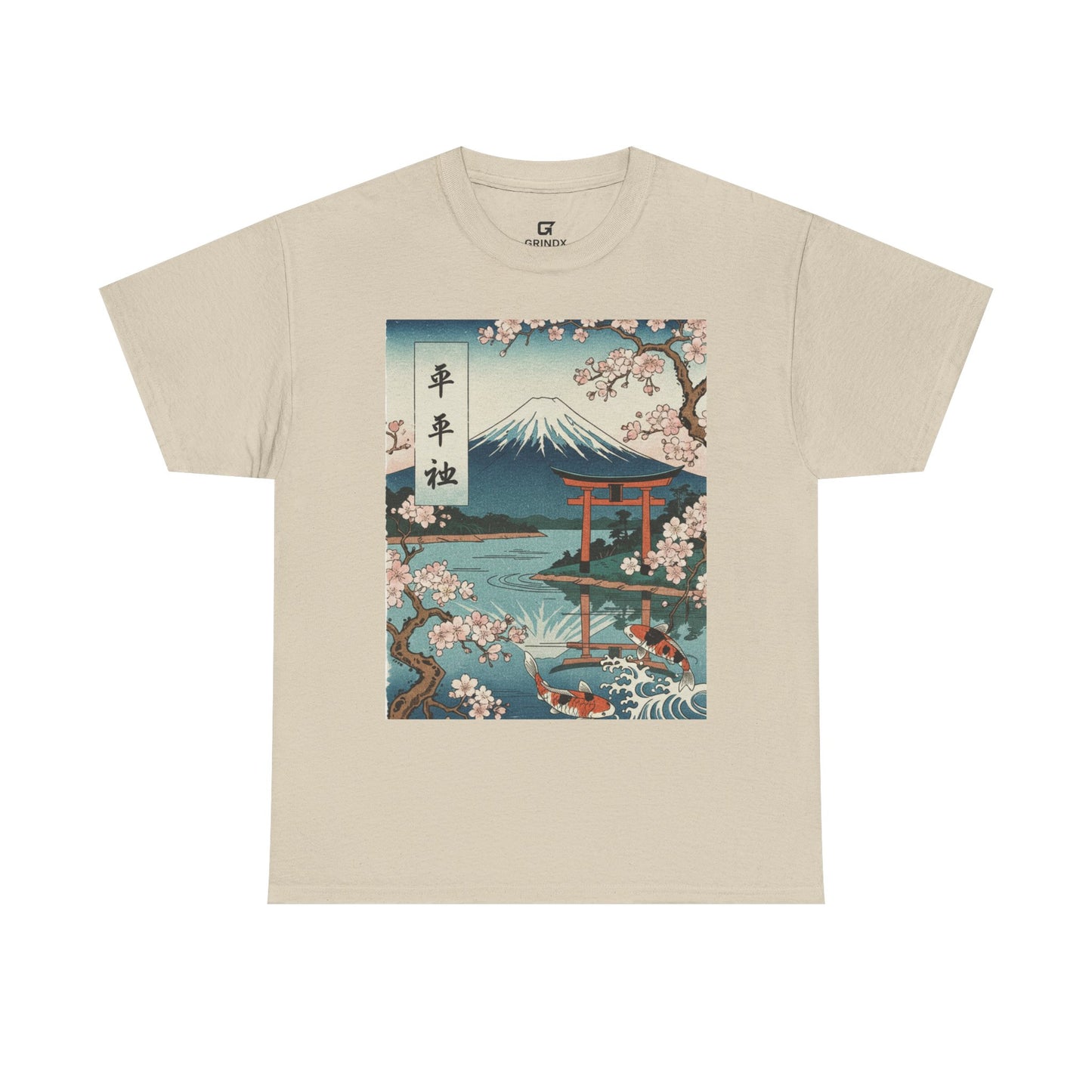 Japanese Sakura Mount Fuji T-Shirt
