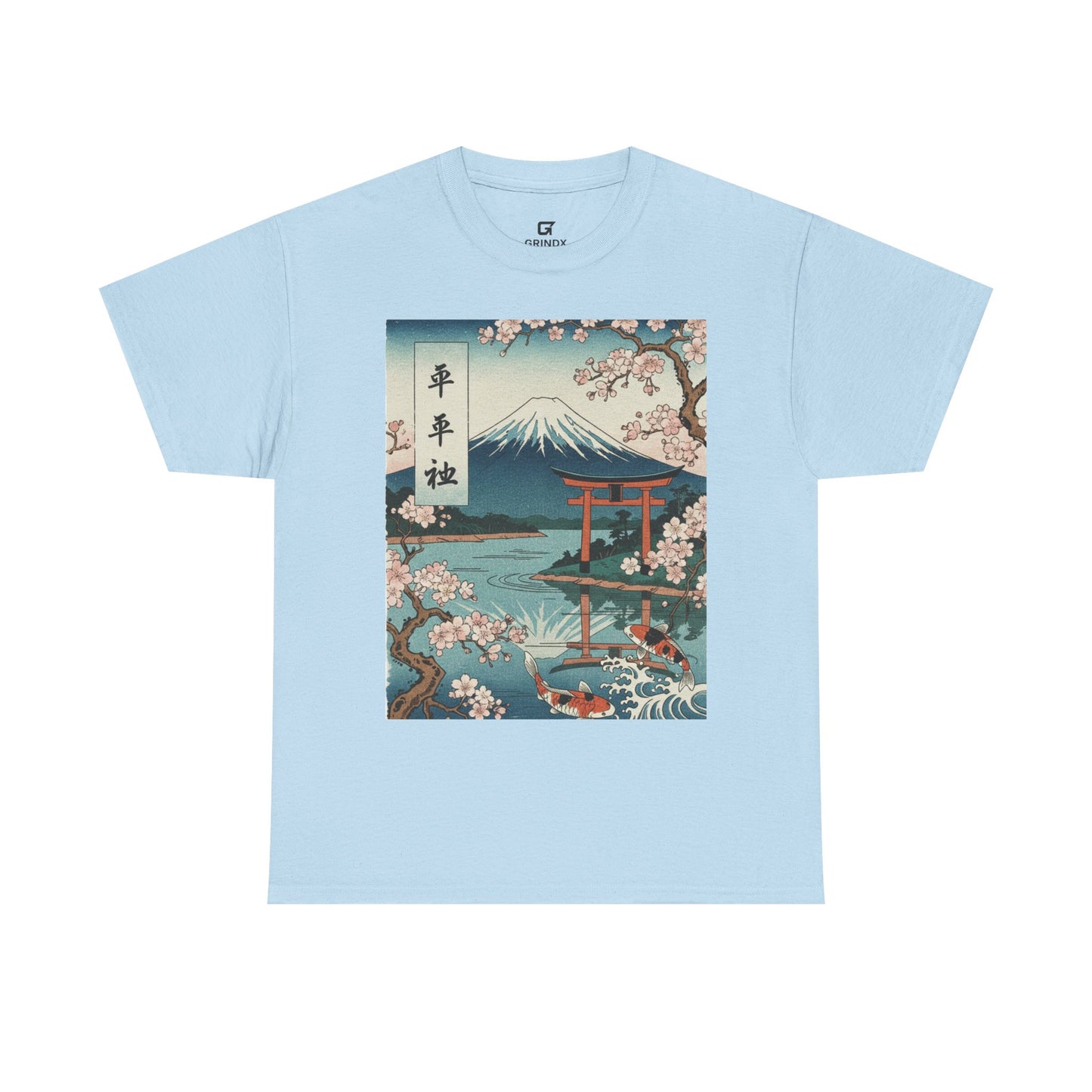 Japanese Sakura Mount Fuji T-Shirt