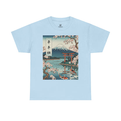 Japanese Sakura Mount Fuji T-Shirt