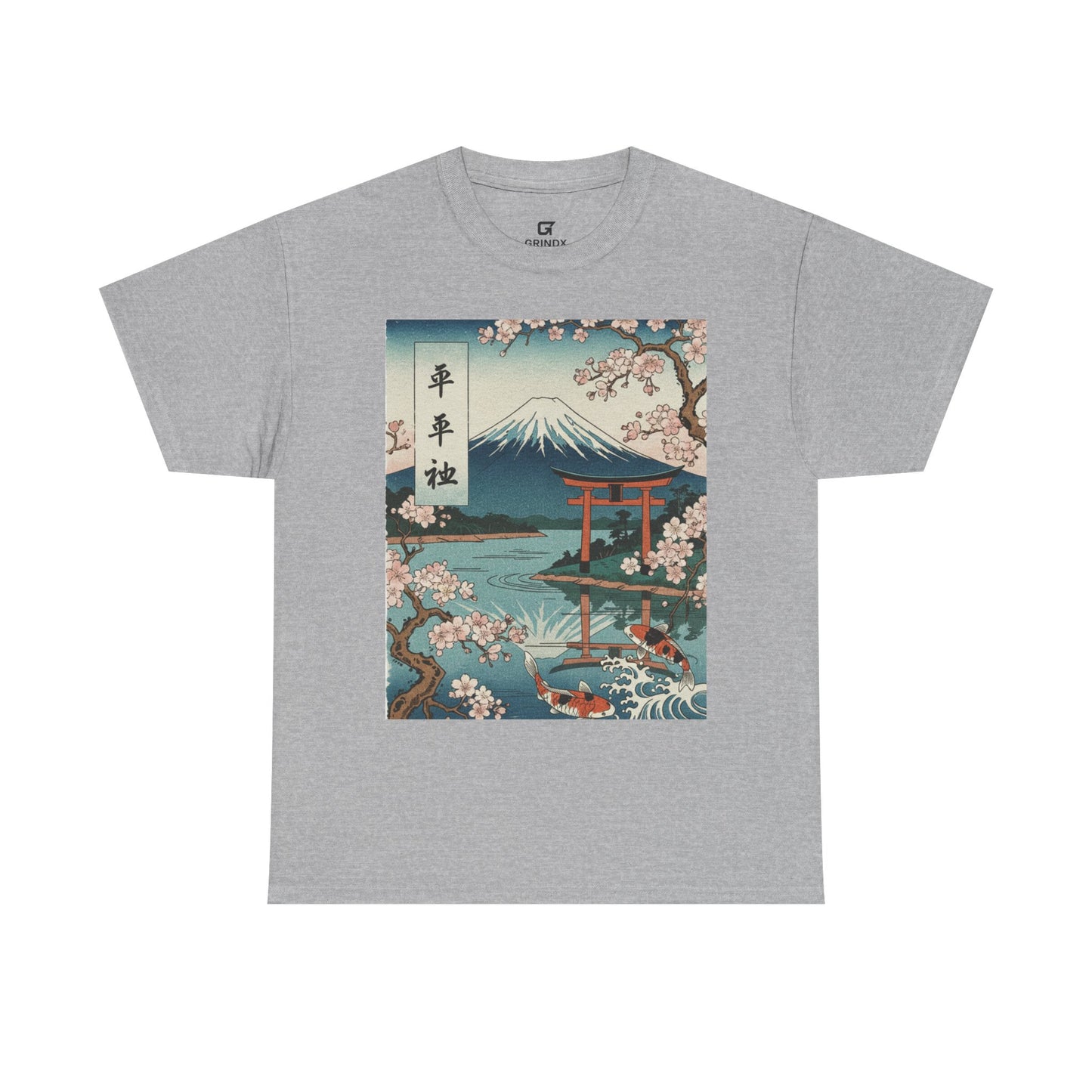 Japanese Sakura Mount Fuji T-Shirt