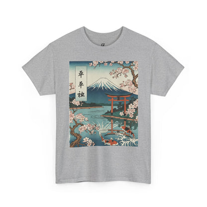 Japanese Sakura Mount Fuji T-Shirt