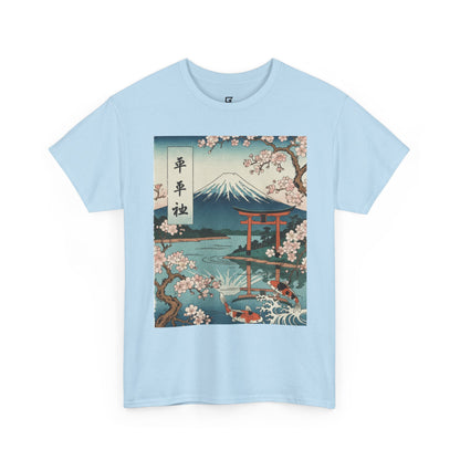 Japanese Sakura Mount Fuji T-Shirt
