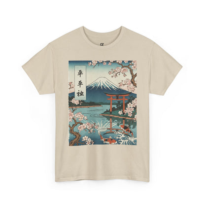 Japanese Sakura Mount Fuji T-Shirt