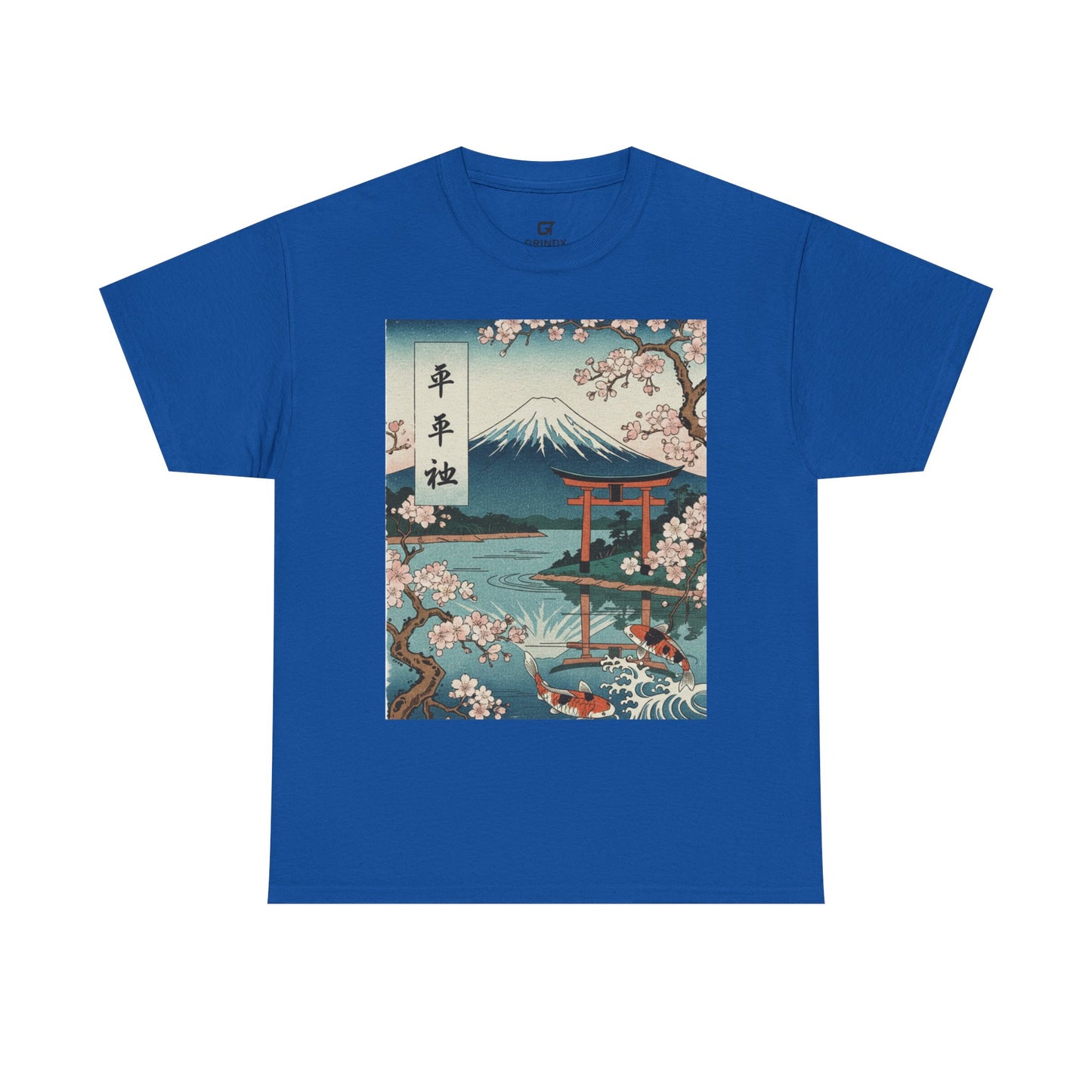 Japanese Sakura Mount Fuji T-Shirt