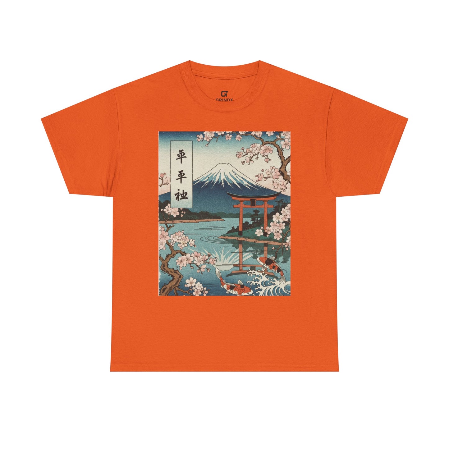 Japanese Sakura Mount Fuji T-Shirt
