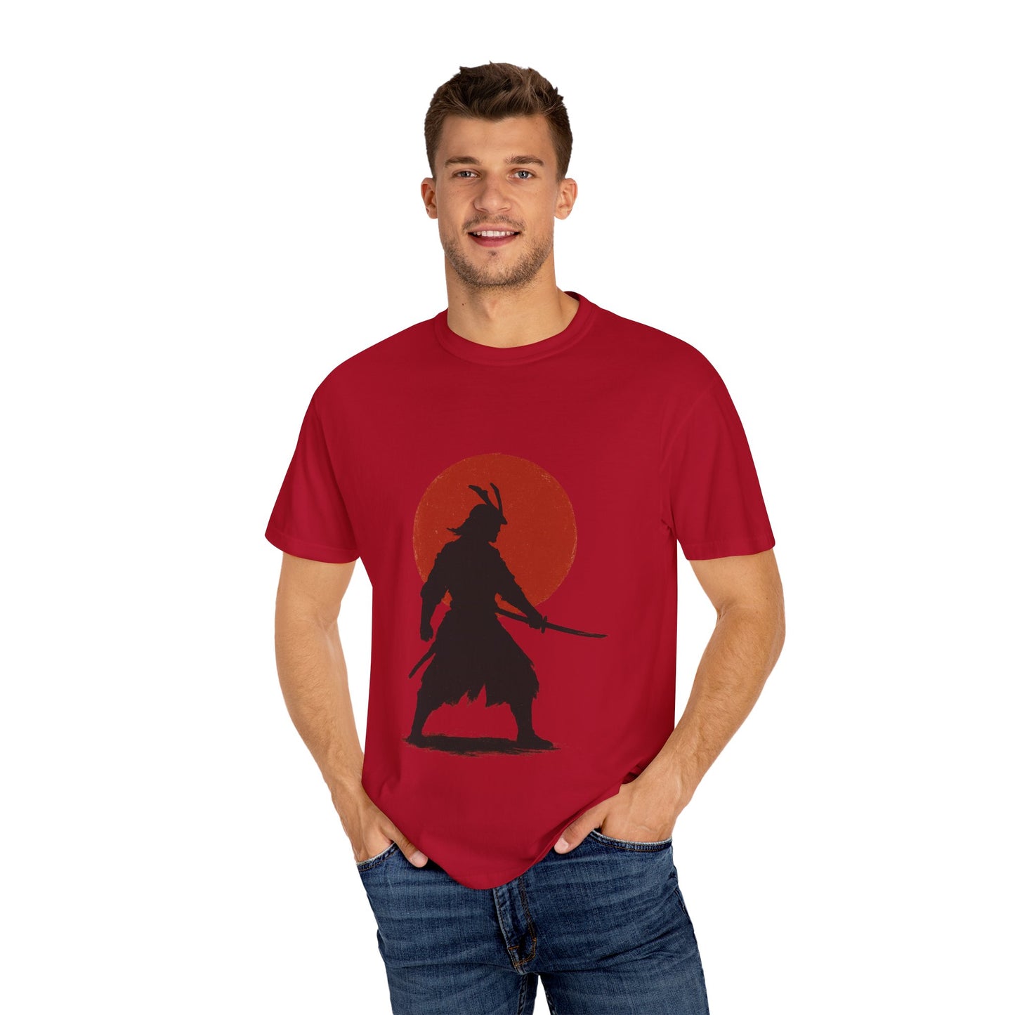 Samurai Silhouette Unisex T-Shirt